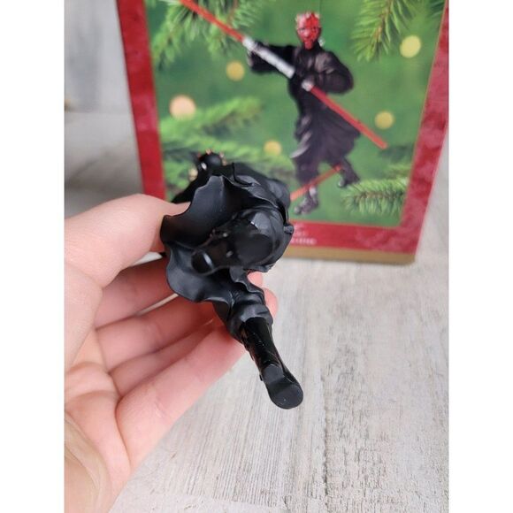 Hallmark 2000 Star Wars Episode 1 Darth Maul ornament Xmas - Picture 7 of 7
